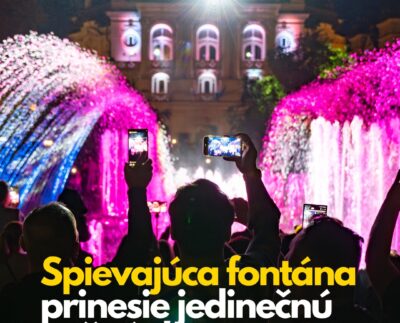 šou Spievajúca fontána