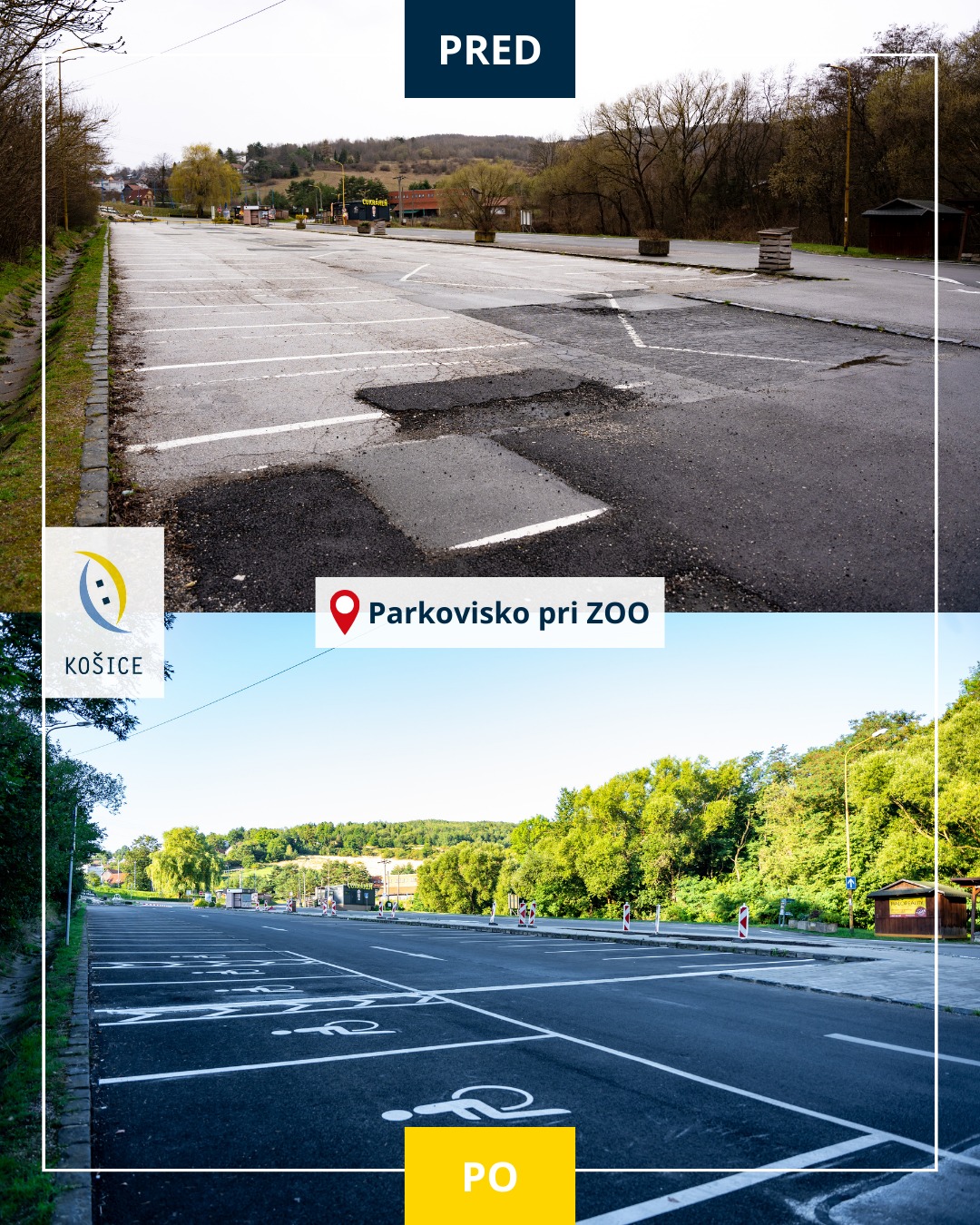 Mesto kompletne zrekonštruovalo parkovisko pri ZOO