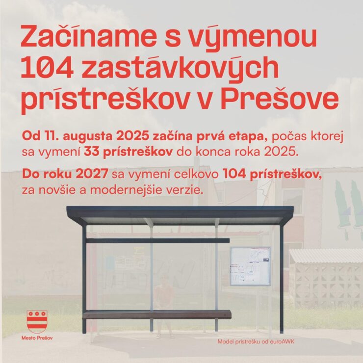 Prešov prístrešky