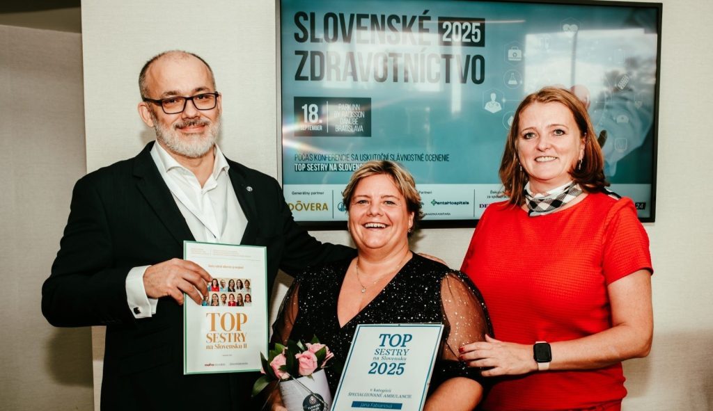 TOP SESTRA 2025 pracuje v UNLP. Stala sa ňou Jana Fabianová