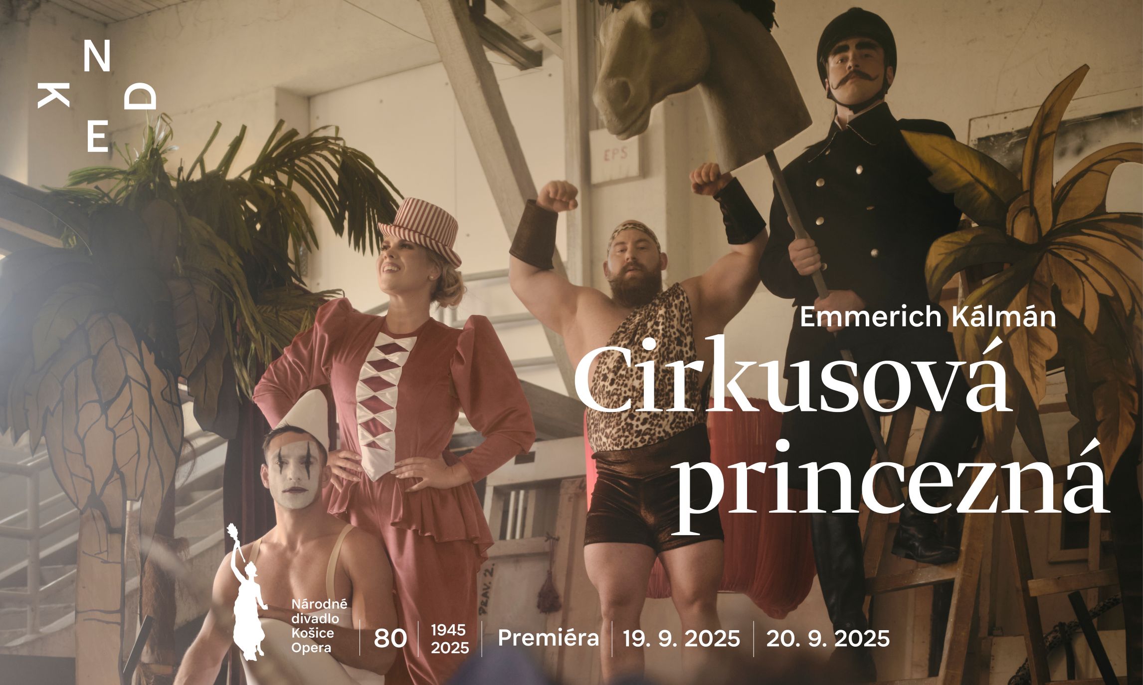 Divadlo premiéruje Cirkusovú princeznú – operetu o tom, čo všetko sme si netrúfli žiť