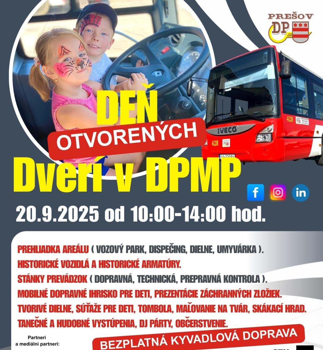 DPMP pozýva na Deň otvorených dverí