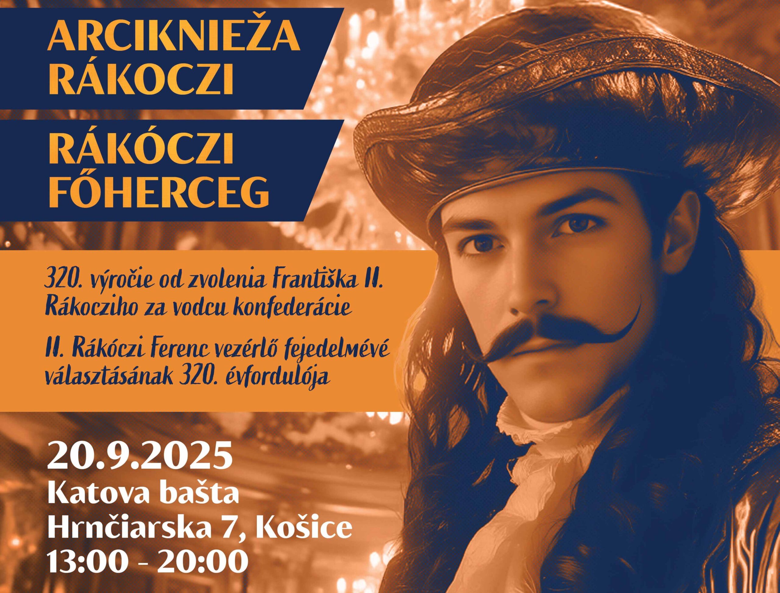 Veľkolepá oslava na počesť Rákocziho. Už v sobotu sa Košice prenesú do minulosti