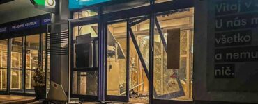 vykradnutý bankomat Košice