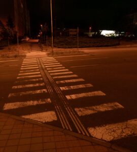 Gemerská Košice priechod pre chodcov