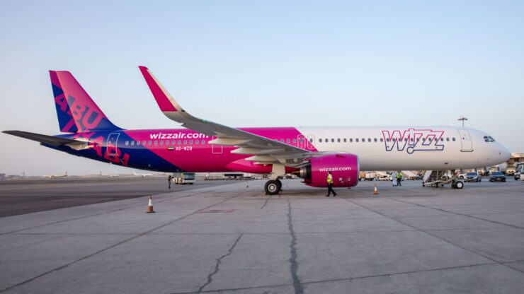 lietadlo Wizz Air