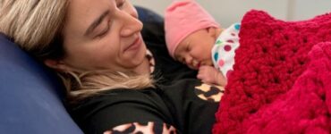 Mamička v nemocnici Krompachy