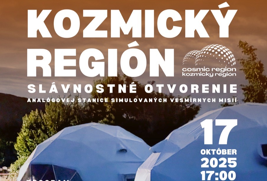 Košický kraj sa mení na kozmický región. Prvá analógová vesmírna stanica na Slovensku je realitou