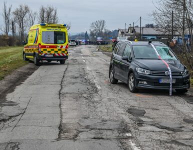nehoda pri Veľkej Ide