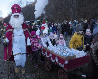Mikuláš na Detskej železnici