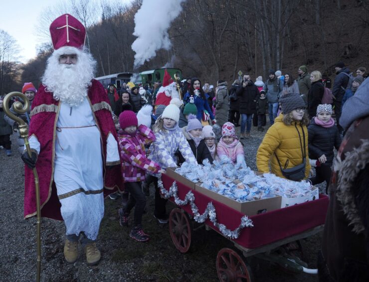 Mikuláš na Detskej železnici