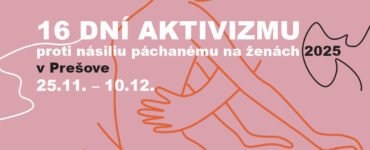 16 dní aktivizmu