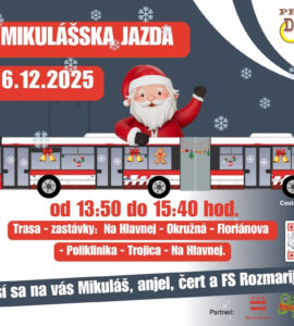 Mikulášsky autobus Prešov