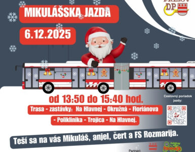 Mikulášsky autobus Prešov