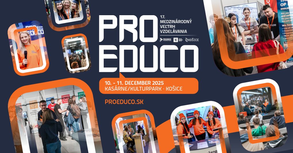 Najväčší veľtrh vzdelávania PRO EDUCO 2025 opäť zavíta do Kulturparku