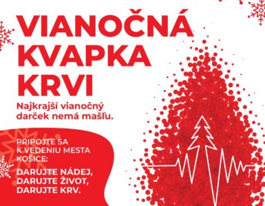 vianočná kvapka krvi