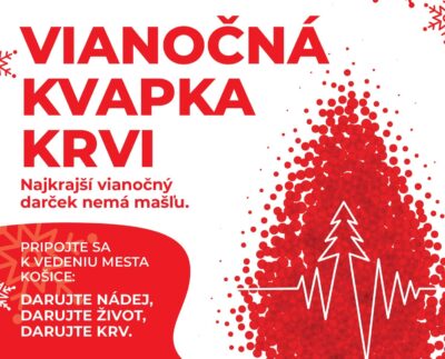 vianočná kvapka krvi