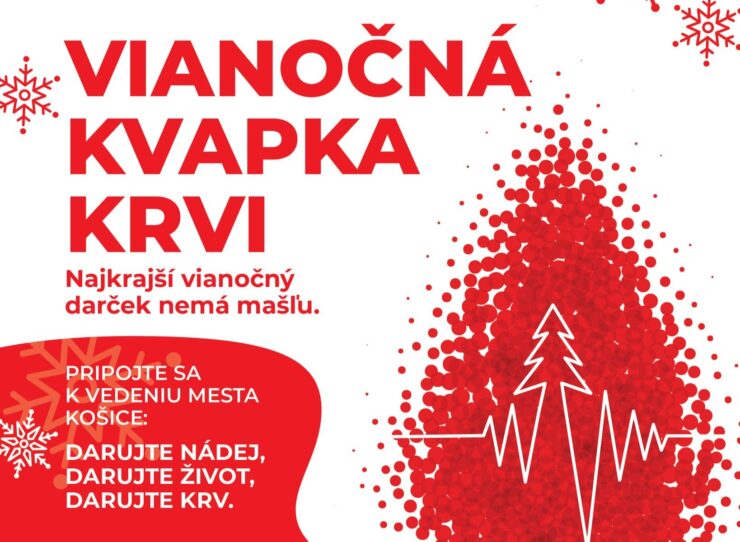 vianočná kvapka krvi