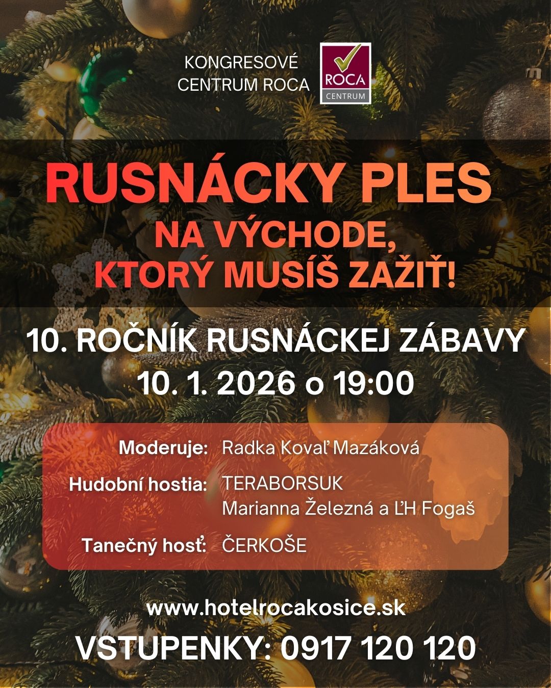 Posledné lístky na rusnácky ples v predaji