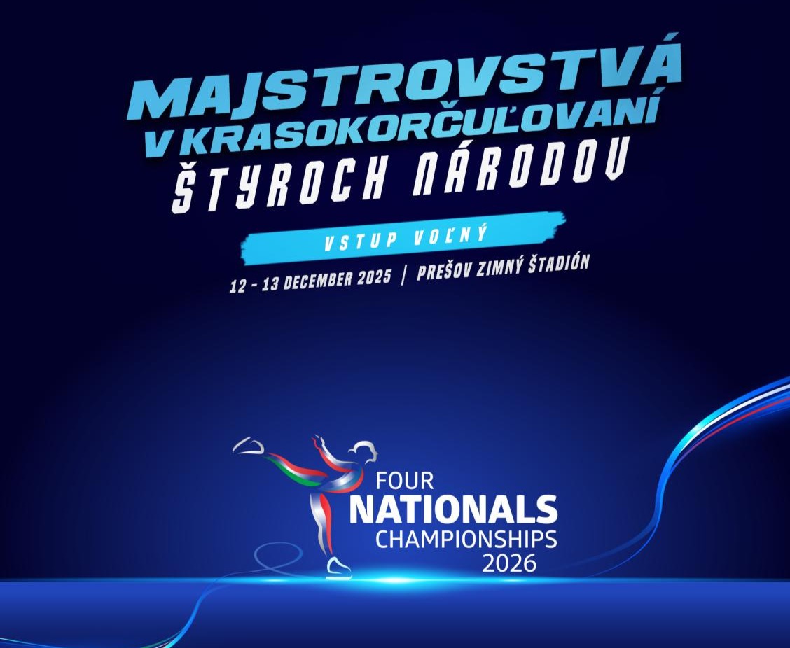 Vychutnajte si Majstrovstvá krasokorčuliarov zo 4 krajín v Prešove