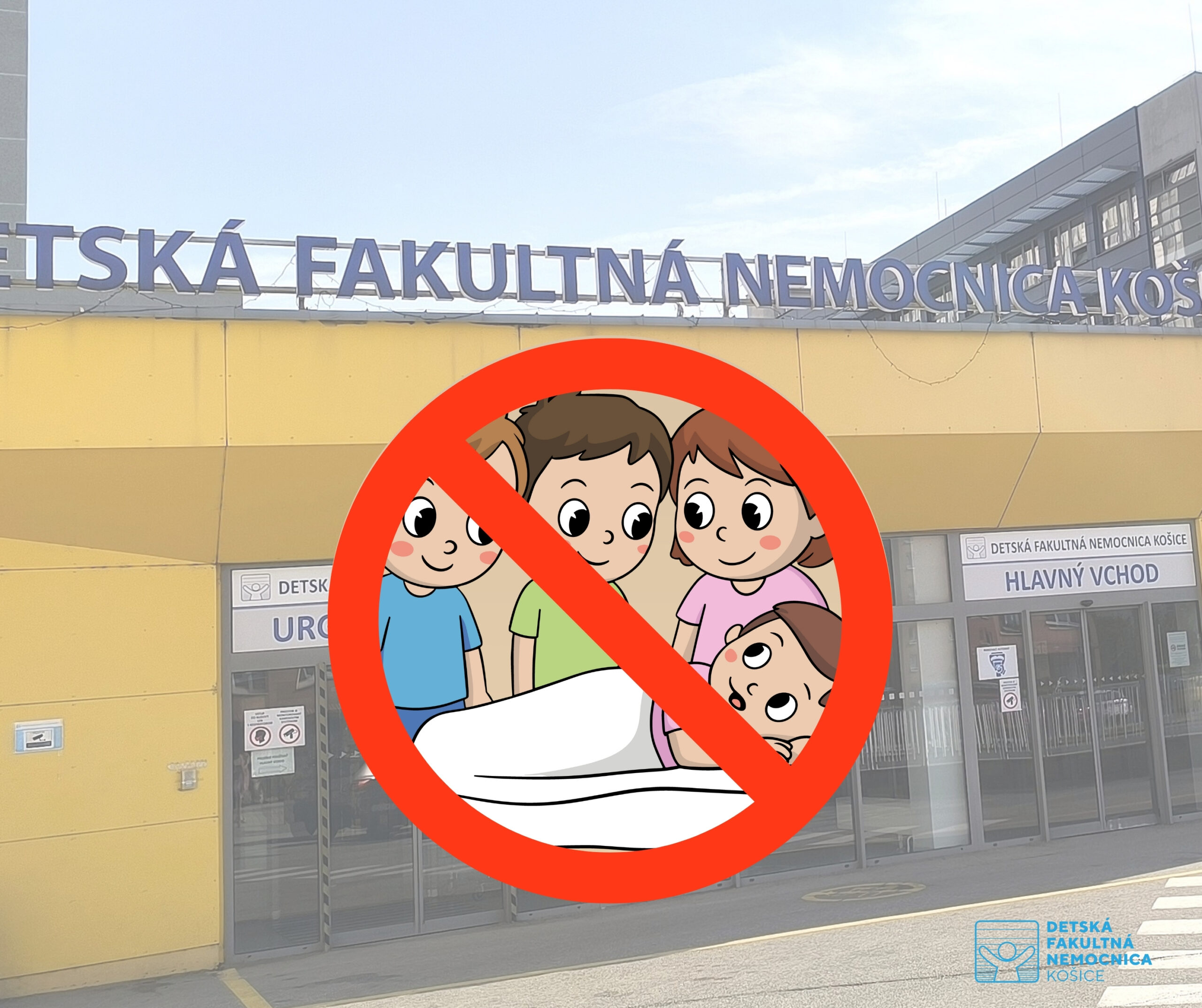 Detská fakultná nemocnica v Košiciach ohlásila zákaz návštev