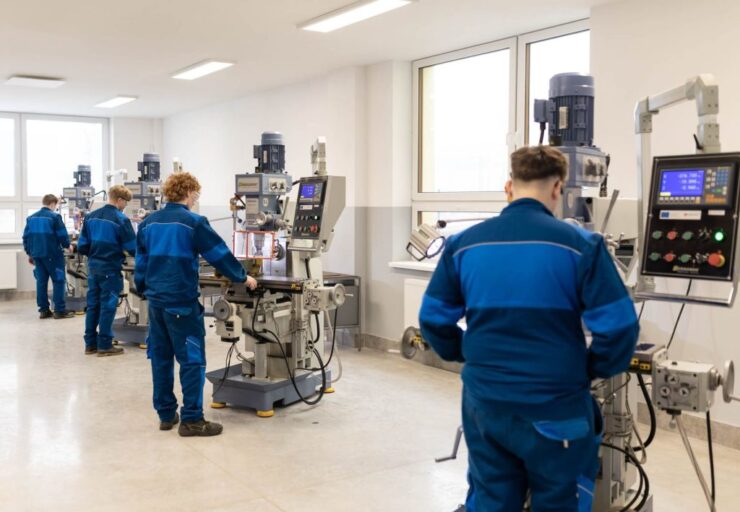 Nové dielne, SOŠ elektrotechnická, Matejovce