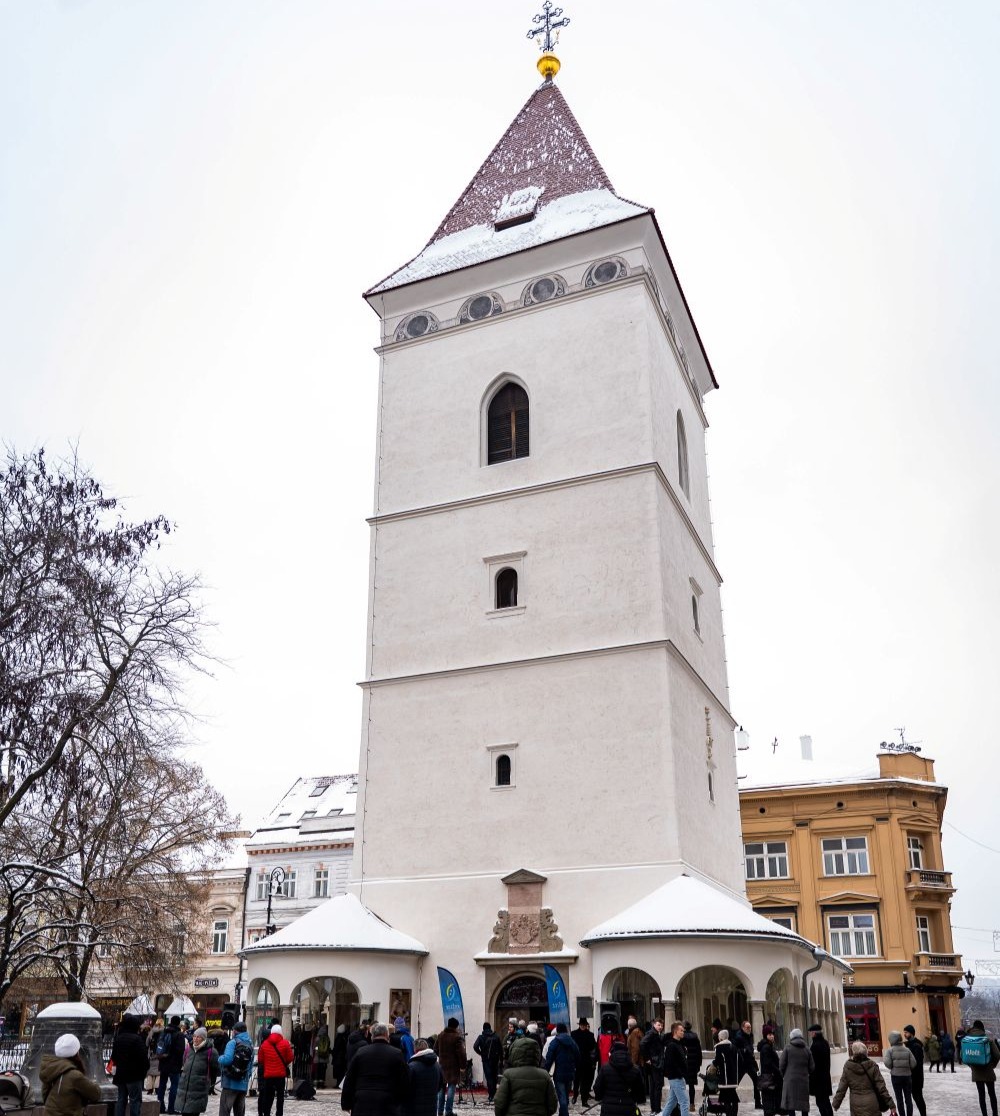 Urbanova veža sa po šiestich rokoch obnovy predstavila opäť v plnej kráse