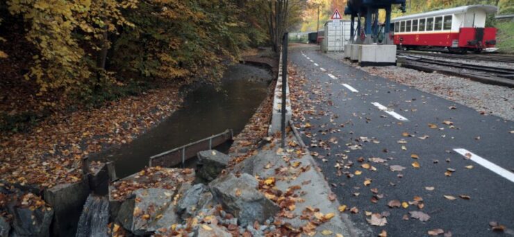 Cyklochodník z Čermeľa na Alpinku.