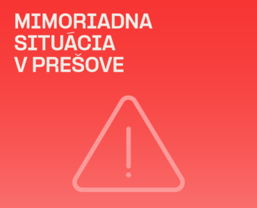 mimoriadna situácia Prešov