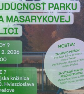 diskusia park Prešov