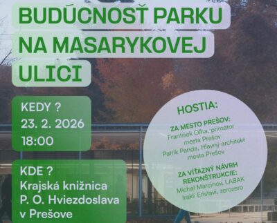 diskusia park Prešov