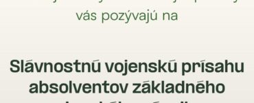 vojenská prísaha oznam