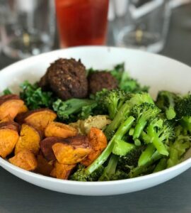 zdravé vegetariánske jedlo