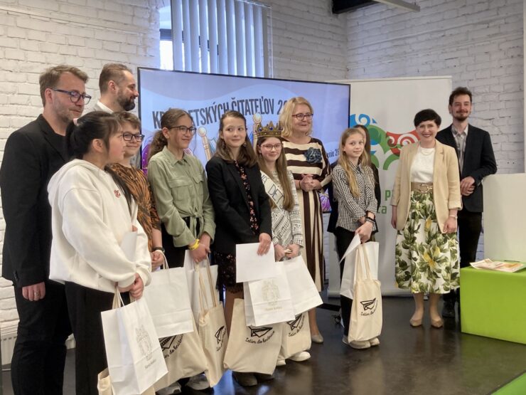 Súťaž Kráľ detských čitateľov. Foto: L. Radzová