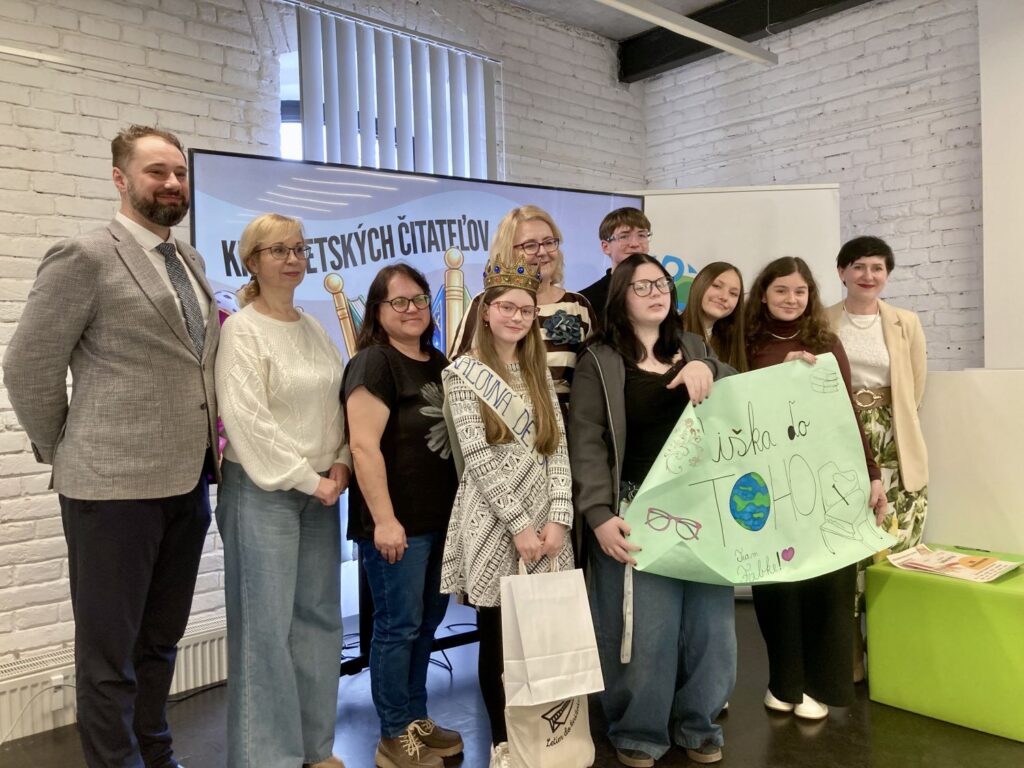 Súťaž Kráľ detských čitateľov. Foto: L. Radzová