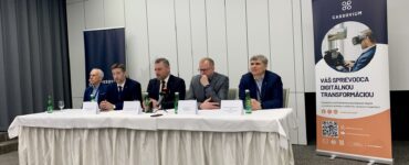 Tlačová beseda k ukončeniu projektu EDIH Cassovium. Foto: L. Radzová