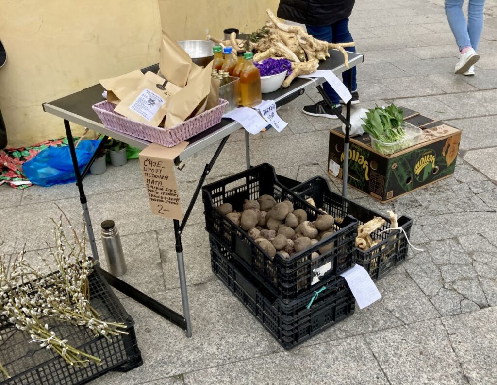 Trh na Dominikánskom námestí v Košiciach. Foto: L. Radzová