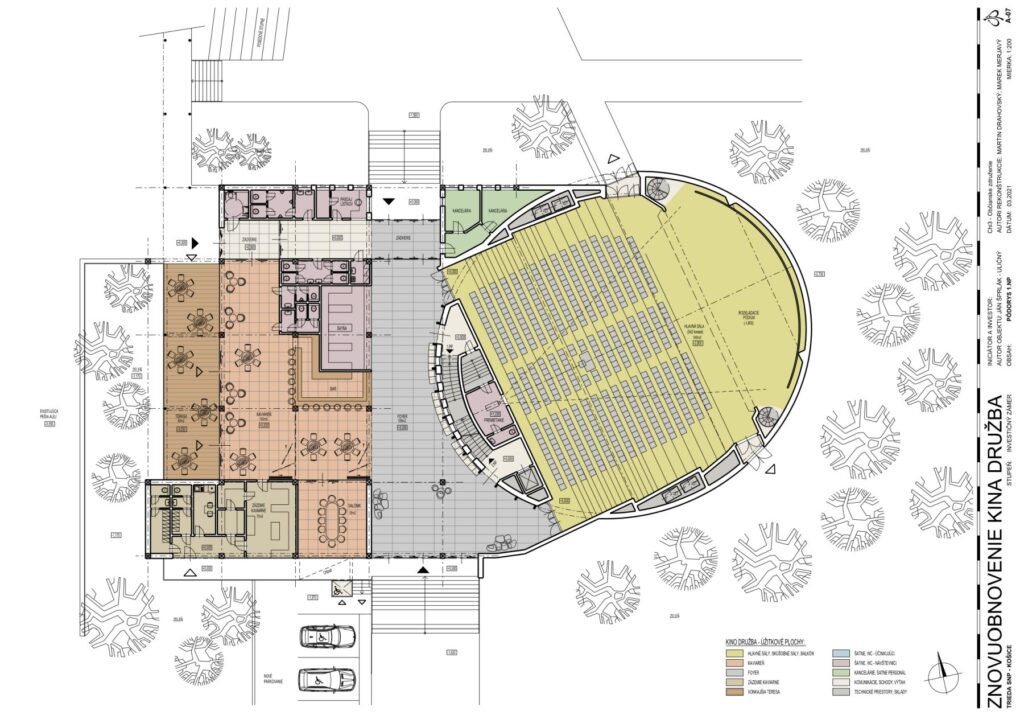Vizualizácia rekonštrukcie Kina Družba. Foto: Mesto Košice
