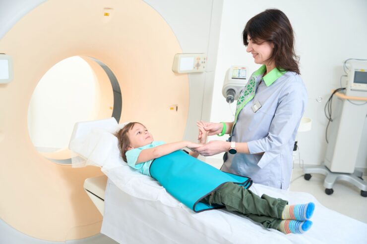 magnetická rezonancia deti