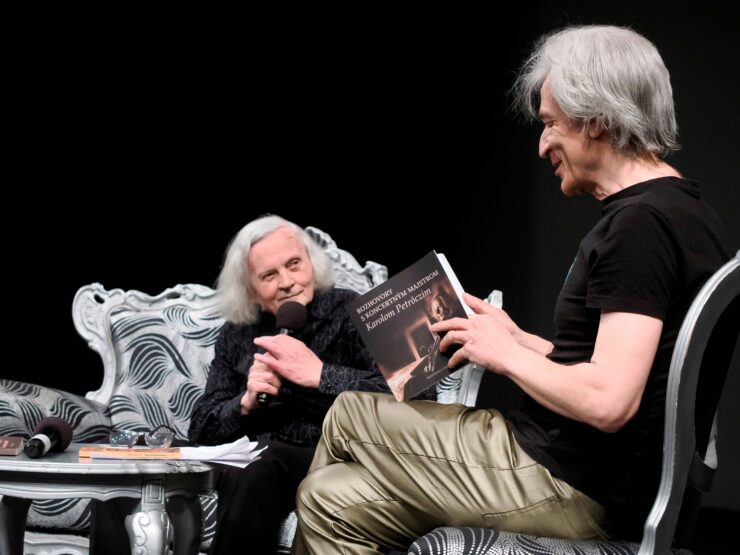 S koncertným majstrom Karolom Petróczim.