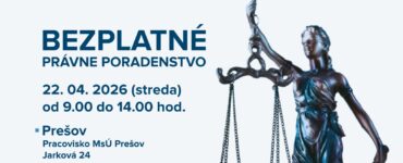 bezplatné právne poradenstvo