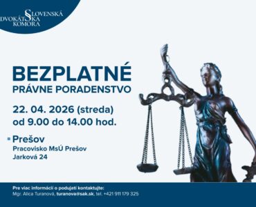 bezplatné právne poradenstvo