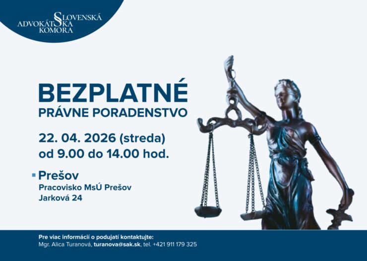 bezplatné právne poradenstvo