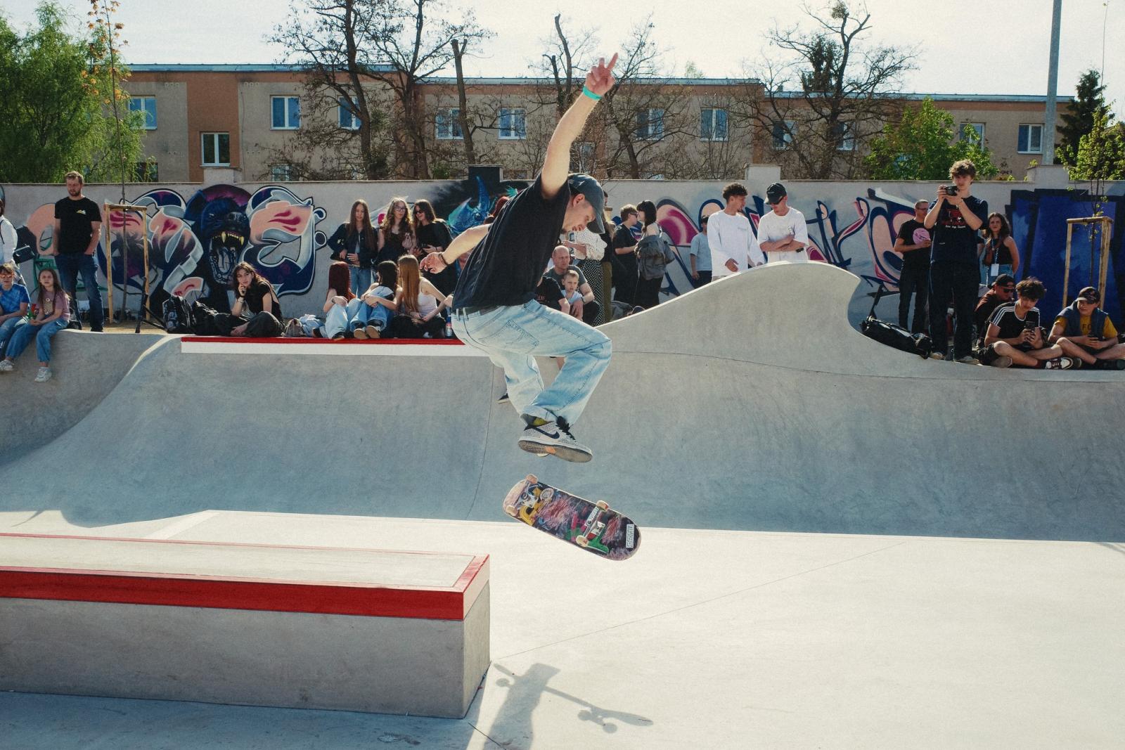 Prešov otvoril novú multišportovú zónu so skate parkom
