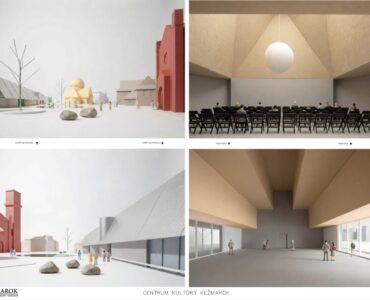 víťazný návrh Centrum kultúry Kežmarok