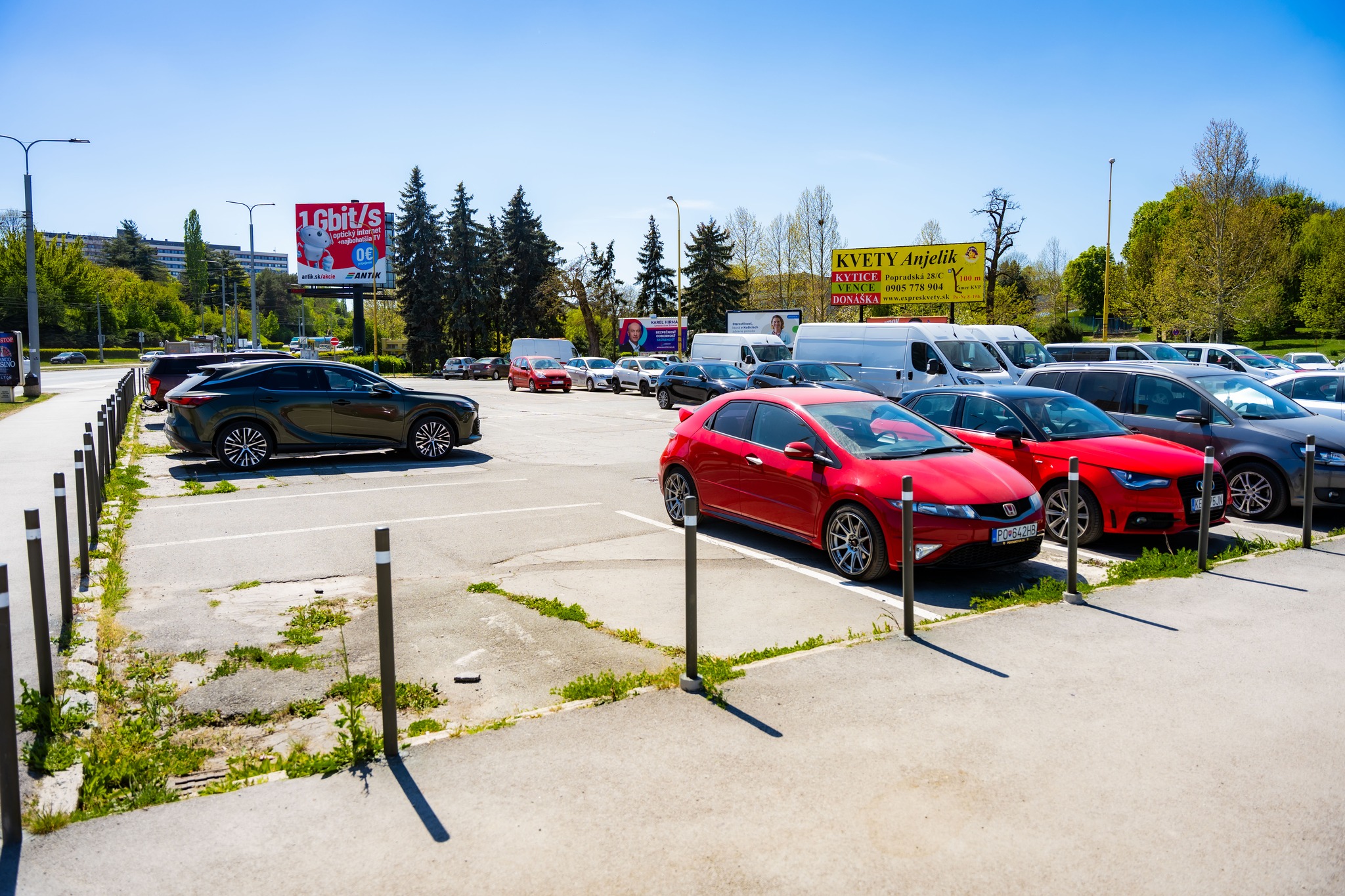 Mesto Košice spúšťa pri Amfiteátri systém P+R – Park and Ride