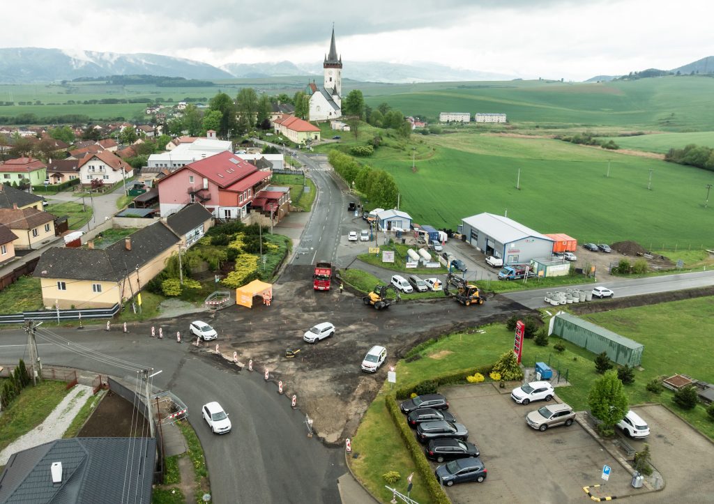 Spišský Štvrtok bude mať novú okružnú križovatku za 1,2 mil. eur