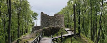 Hrad Sokoľ vyhliadka