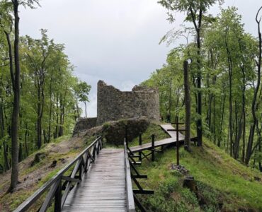 Hrad Sokoľ vyhliadka