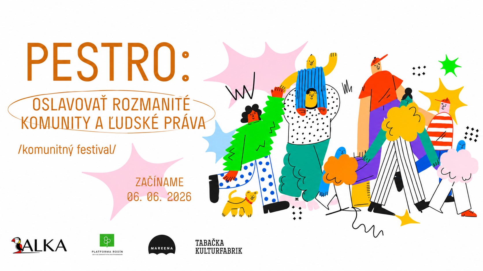 Zažite festival PESTRO, kde má každá komunita svoje miesto